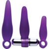 Fanny Fiddlers 3 Piece Finger Rimmer Set With Vibrating Bullet