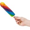 Jumbo Rainbow Cock Pops 6 Piece Display