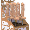 Cum Cock Pops – Milk Chocolate – 6 Piece P.O.P.  Display