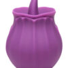 Inmi – Bloomgasm Wild Violet Licking Silicone  Stimulator – Violet