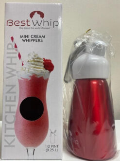 Mini Cream Whipper 1/2 Pint – Red