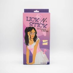 Lick n’ Stick Clit Flicker and G-Spot Vibrator –  Pink