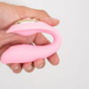 Harmonie Rechargeable Remote Silicone Bendable  Vibrator – Pink