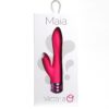 Victoria Crystal Gem Dual Vibrator – Pink