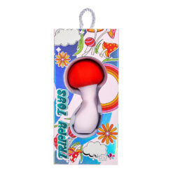 Shroomie Rechargeble Mushroom  Vibrator – Red