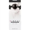 Sinful Ball Gag – Black