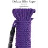 Fetish Fantasy Series Deluxe Silky Rope – Purple