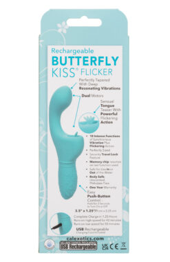 Rechargeable Butterfly Kiss Flicker – Blue