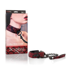 Scandal Collar With Leash