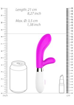 Achilles – Ultra Soft Silicone – 10 Speeds – Fuchsia