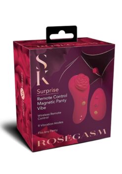 Rosegasm Rose Surprise Panty Vibe – Red