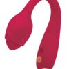 Rosegasm Long Stem Flexi G-Spot Vibe Rose – Red