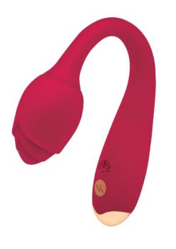 Rosegasm Long Stem Flexi G-Spot Vibe Rose – Red