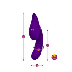 Symphony – Violet – Insertable Triple Motor Vibe